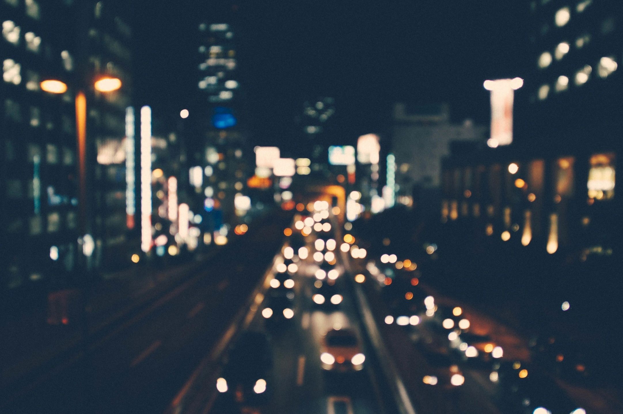 City lights Powered by Water Power